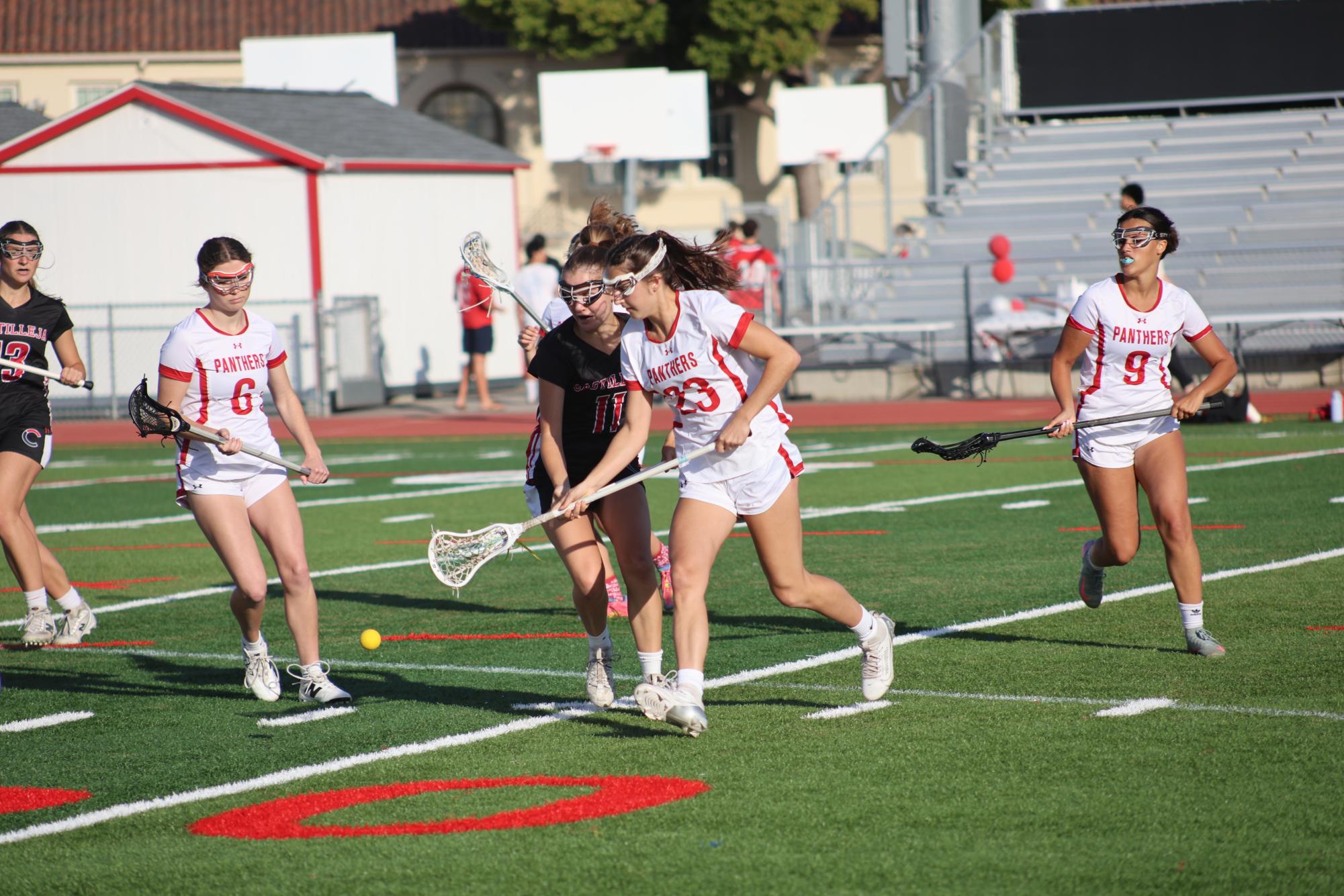 Girls’ lacrosse clinches senior night win against Castilleja